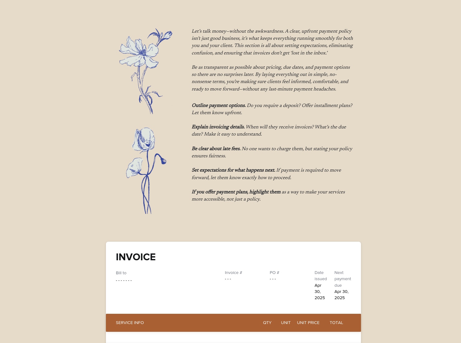 Invoice