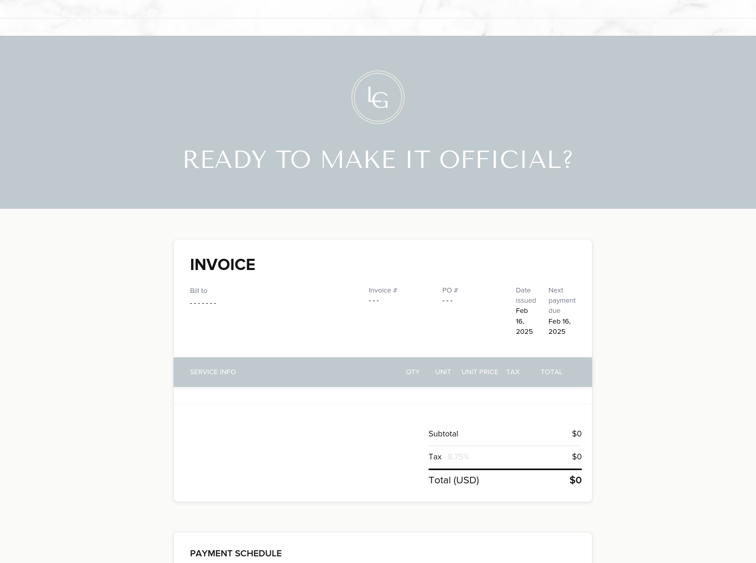 Invoice