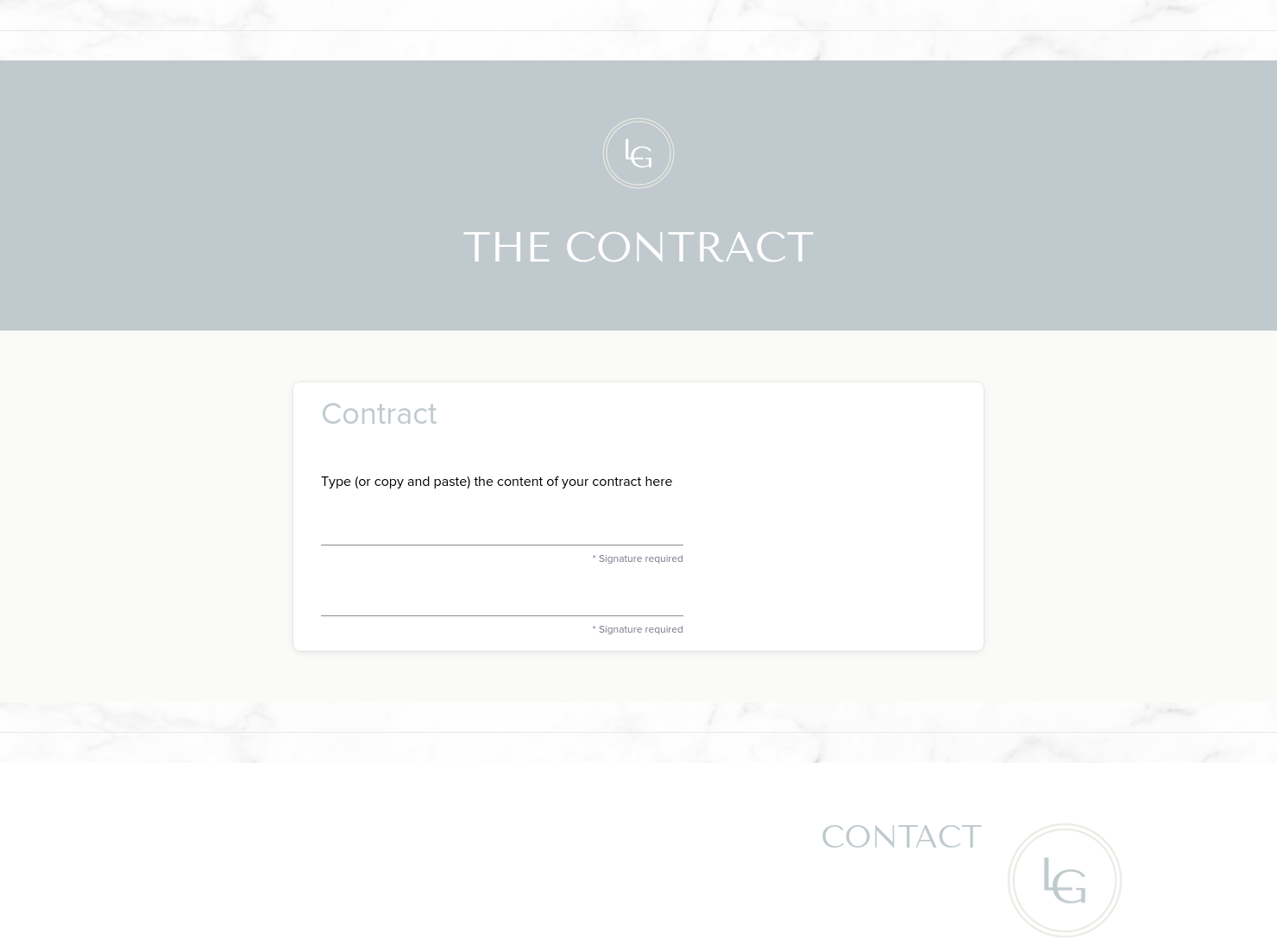 Contract